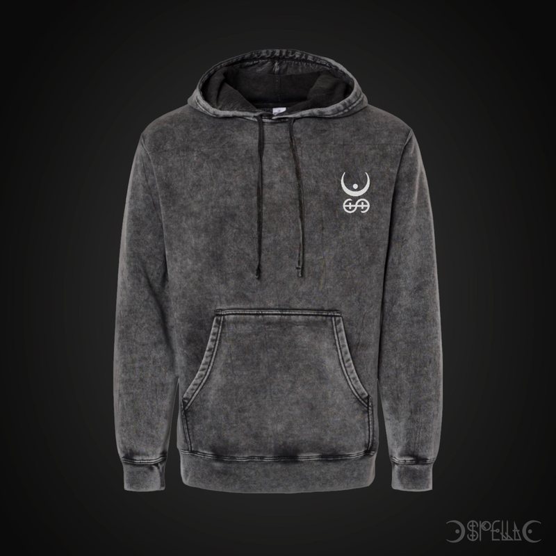 Spella Mineral Wash Logo Hoodie